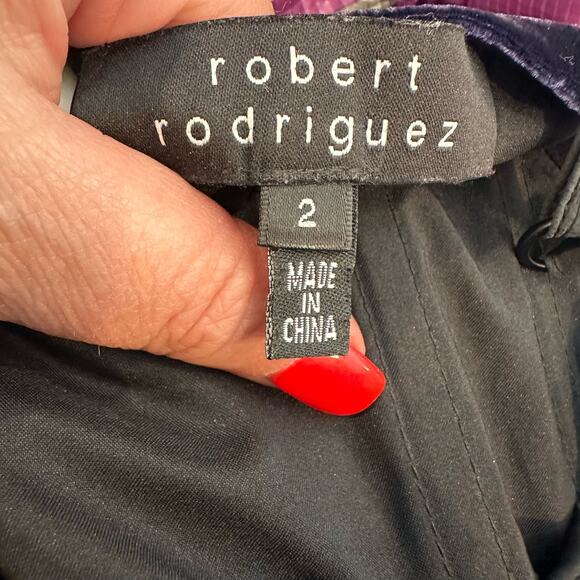 Robert Rodriguez On The Prowl Velvet Seen On TV Stassi From VPR Party Mini Dress - Picture 13 of 15